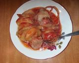 Tepsis krumpli húsgombócokkal recept fázis 6 fotója