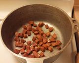A picture of step 2 of Spicey mac & cheese.