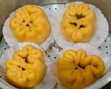 Foto langkah ke 4 dari resep Bakpao Labu Kuning.