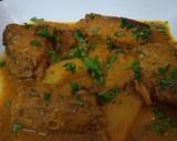 A picture of step 8 of Fish Curry.