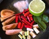 Foto langkah ke 1 dari resep Sambal aromatik untuk ikan bakar.