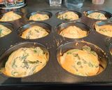 A picture of step 4 of Spinach Muffin.