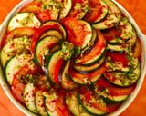 صورة لخطوة 8 من وصفة رتاتولي الباذنجان والفلفل على الطريقة الفرنسية ratatouille 🍆🌶🍅