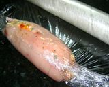 Foto del paso 5 de la receta: Arrollado de pollo con pechuga