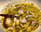 A picture of step 4 of Odisha Guwar Beans Besara Bhaja (Dry Cluster Beans Sabji with Mustard Paste).