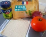 Une image de l'étape 1 de Friand pesto tomate.