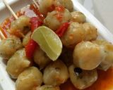 Foto langkah ke 7 dari resep Cilok selada 🍢🍢.