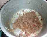 A picture of step 1 of Indomie with cabbage.