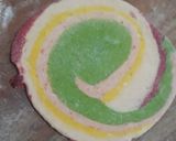 A picture of step 10 of Colourful Puri.