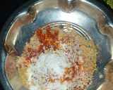 A picture of step 3 of Bharwa Masala baingan.