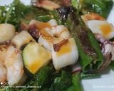 Foto del paso 5 de la receta Brochetas de gambas, calamar y sepia
