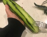 Foto del paso 2 de la receta: Pepinos originales