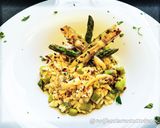 A picture of step 4 of Asparagus and Razor Clam Risotto.