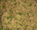 A picture of step 2 of Chicken Shami kabab 😋.