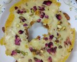 A picture of step 4 of Malai Ghevar.