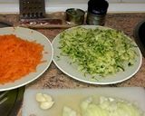 Foto del paso 2 de la receta Pastelito salado de verduras con atún