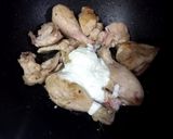 A picture of step 2 of Chicken makhani karahi ❤❤❤.