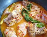 A picture of step 3 of Chicken Woku.