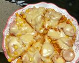 Foto langkah ke 8 dari resep Pizza Roti sosis Teflon.