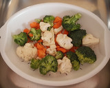 Foto del paso 1 de la receta: Espirales con verduras y huevo 😋