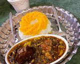 عکس مرحله 2 از دستور خورش شوید باقالا 🍲