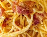 Foto del paso 9 de la receta: Spaghetti carbonara (sin nata) 🍝