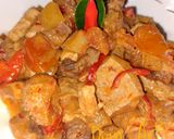 Foto langkah ke 5 dari resep Sambal Goreng Krecek-Tahu- Kentang - Daging.