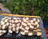 चेस बोर्ड कुकीज (Chess board cookies recipe in Hindi) रेसिपी चरण 11 फोटो