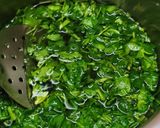 A picture of step 2 of Methi Matar Paneer Pulao.