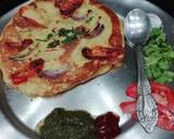 Moong Daal Pizza recipe step 7 photo