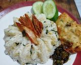 Foto langkah ke 3 dari resep Nasi Daun Jeruk.