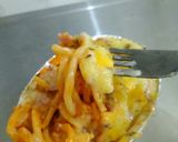 Foto langkah ke 5 dari resep Spagetti Brulee.