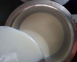 A picture of step 2 of Milk burfi.