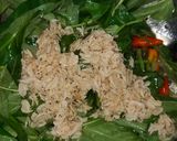 Foto langkah ke 2 dari resep Kangkung Rebon Saus Tiram.