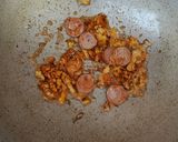Foto langkah ke 3 dari resep Macaroni Telor Sosis.