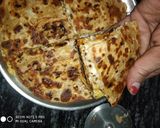 #GA4#Week17 #Chees........Cheese Chappati omlete sandwich रेसिपी चरण 9 फोटो