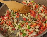Foto del paso 2 de la receta: Zapallo Japonés relleno (vegetariano)