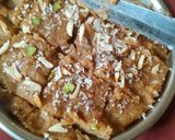 A picture of step 2 of Banana Barfi.