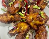 A picture of step 9 of Malaysian Chicken fry (Ayam goreng).