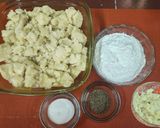 A picture of step 1 of Raw banana and Sweet Potato Hash Browns.