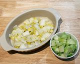 清冰箱料理 - 焗烤奶油白菜/佛手瓜的食譜步驟2照片