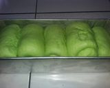 Foto langkah ke 6 dari resep Pandan Killer Soft Bread.