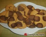 Φωτογραφία βήματος 7 της συνταγής Cookies δίχρωμα leopard και ζέβρα