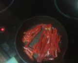 Foto del paso 1 de la receta: Bocadillo de lomo adobado, queso majorero y pimiento frito