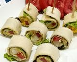 Foto langkah ke 8 dari resep Sandwich sushi.