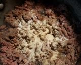 A picture of step 1 of Hamburger Gravy Birthday Celebration version.
