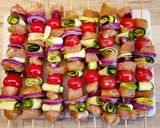 Csirkenyárs (csirkesaslik) recept fázis 3 fotója