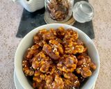 A picture of step 5 of Caramelized Walnuts.