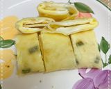 A picture of step 7 of Homemade Egg Pancakes (Cake Flour Version).