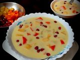 फ्रूट कस्टर्ड (fruit custard recipe in Hindi)